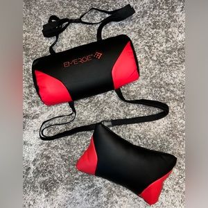 Red Emerge Gaming Chair Head and Back Cushions